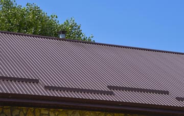 typical Thornham Parva corrugated roof uses